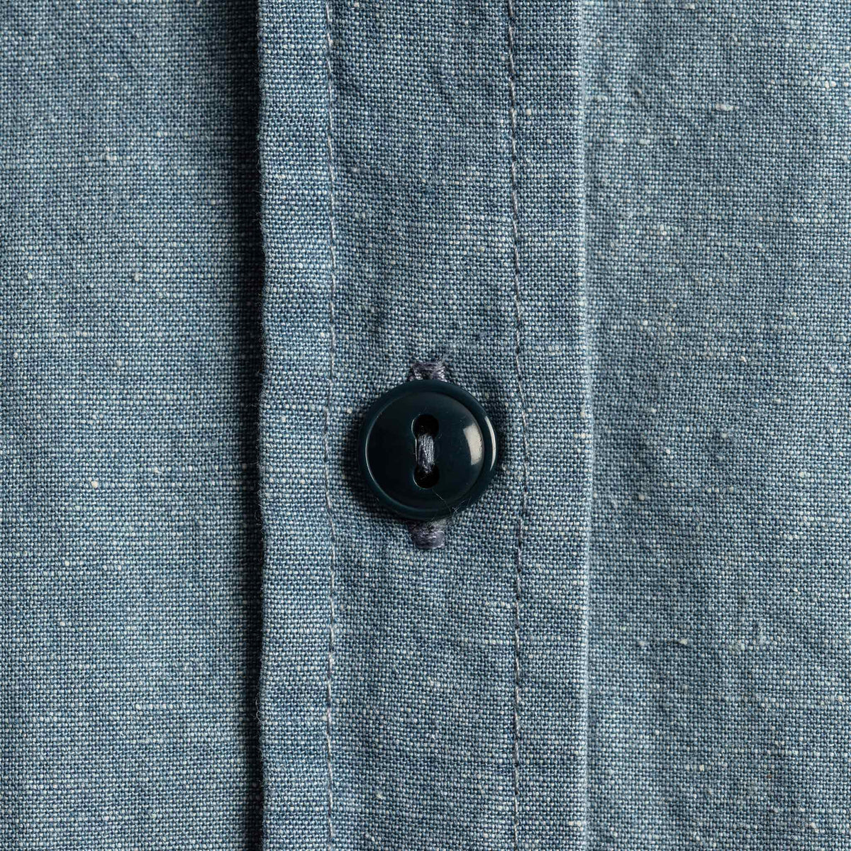 The Cash Shirt in Washed Hemp Chambray