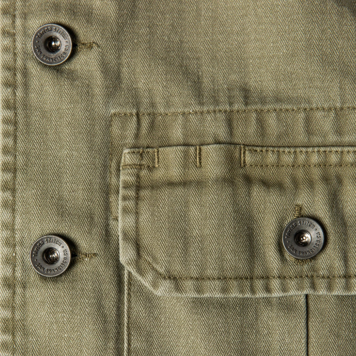 The HBT Jacket in Washed Olive
