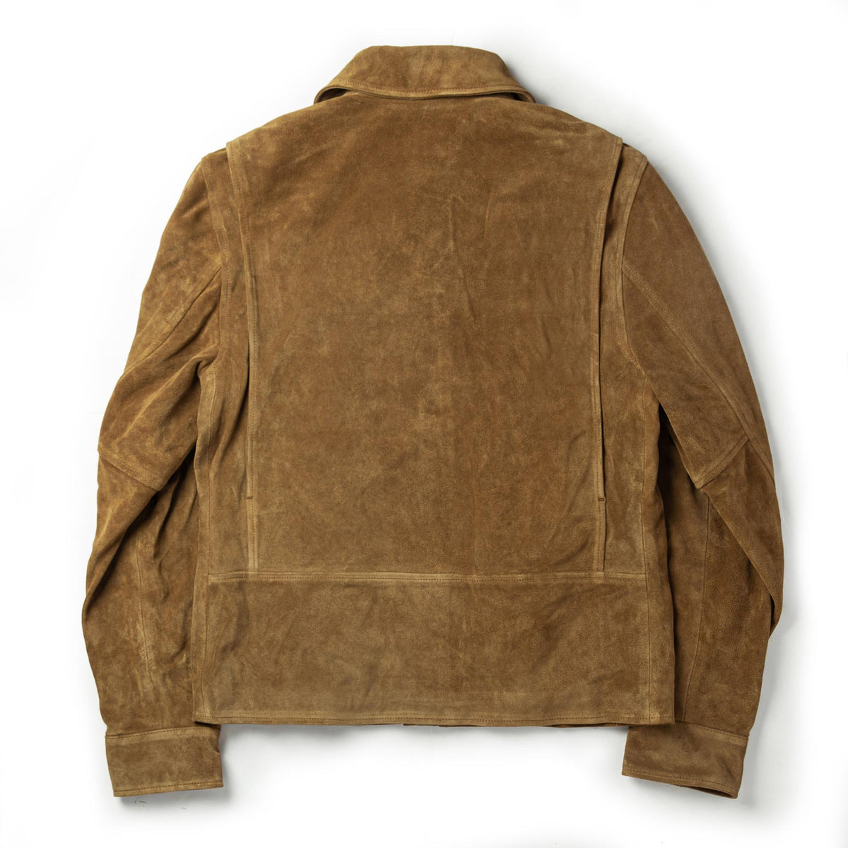 The Wyatt Jacket in Cognac Suede