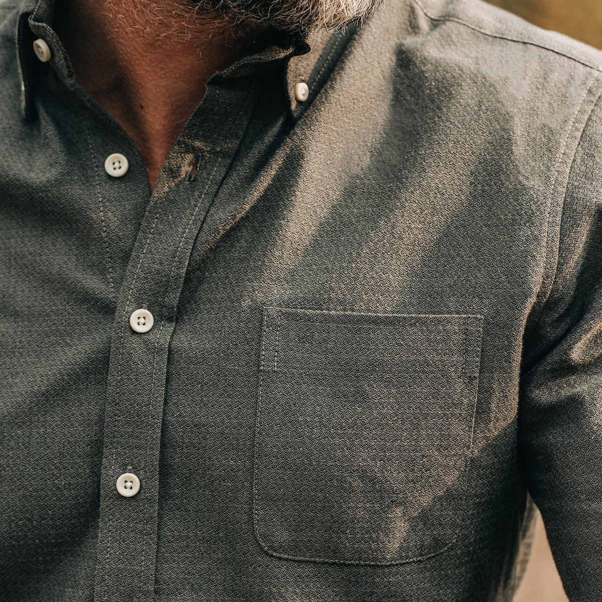 The Jack in Charcoal Crepe