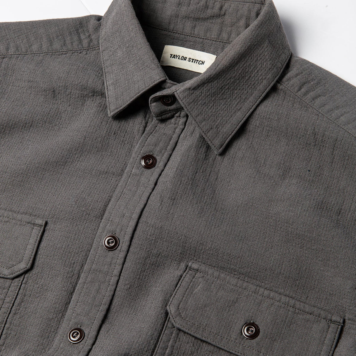 The Corso in Charcoal Double Cloth