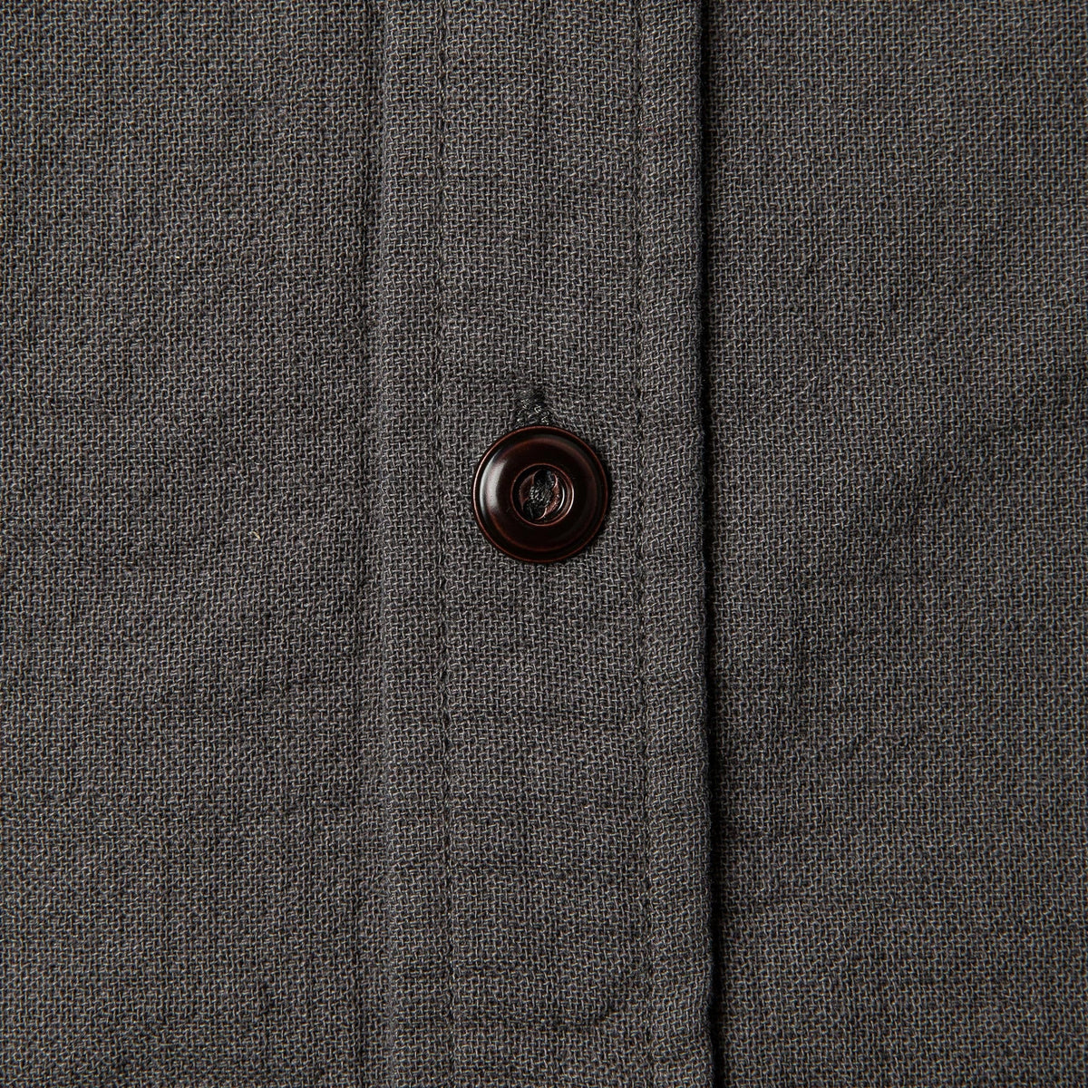 The Corso in Charcoal Double Cloth