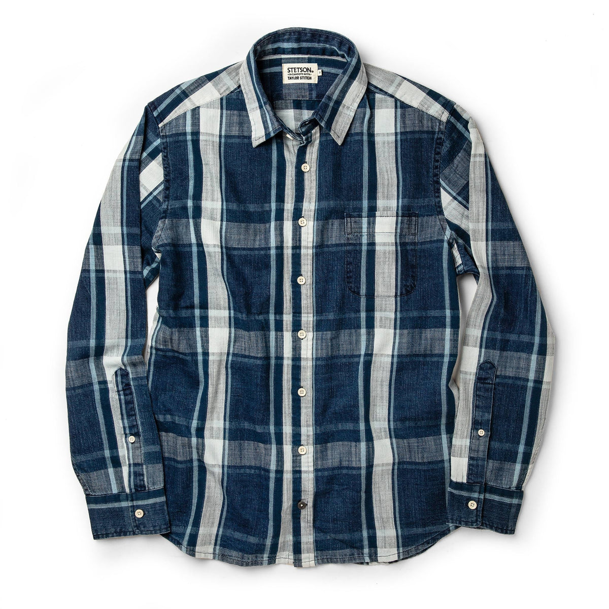 The California in Indigo Plaid