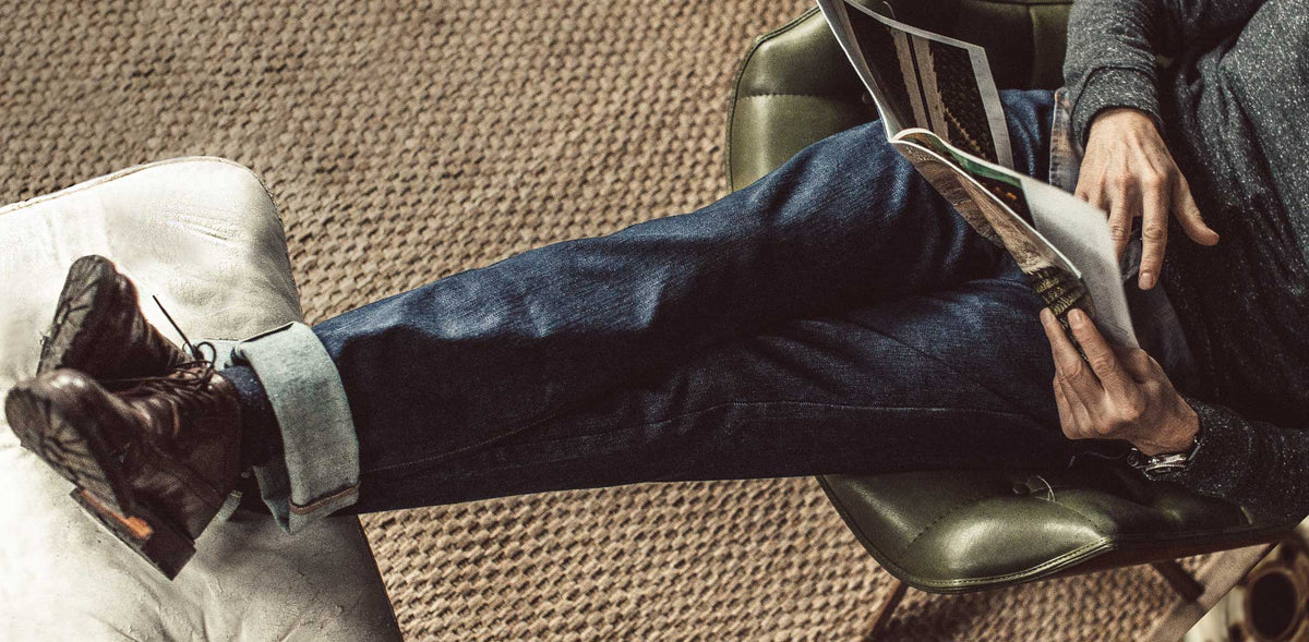 The Slim Jean in Organic Stretch Selvage