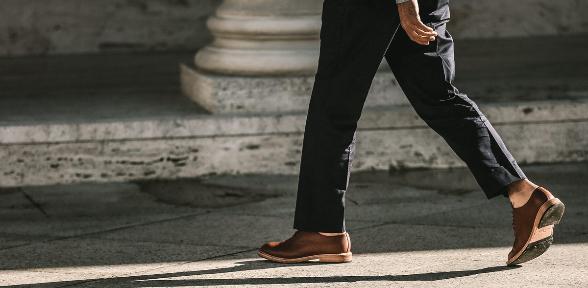 The Telegraph Trouser in Navy Slub