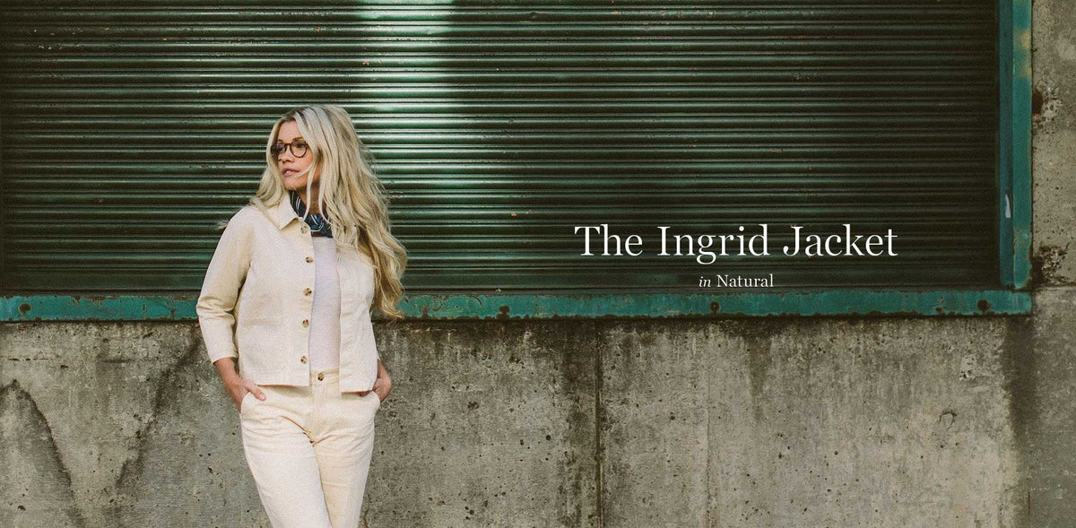 The Ingrid Jacket in Natural