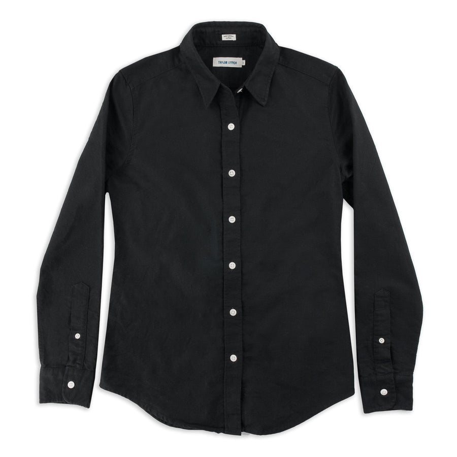 The Katherine in Washed Black Oxford