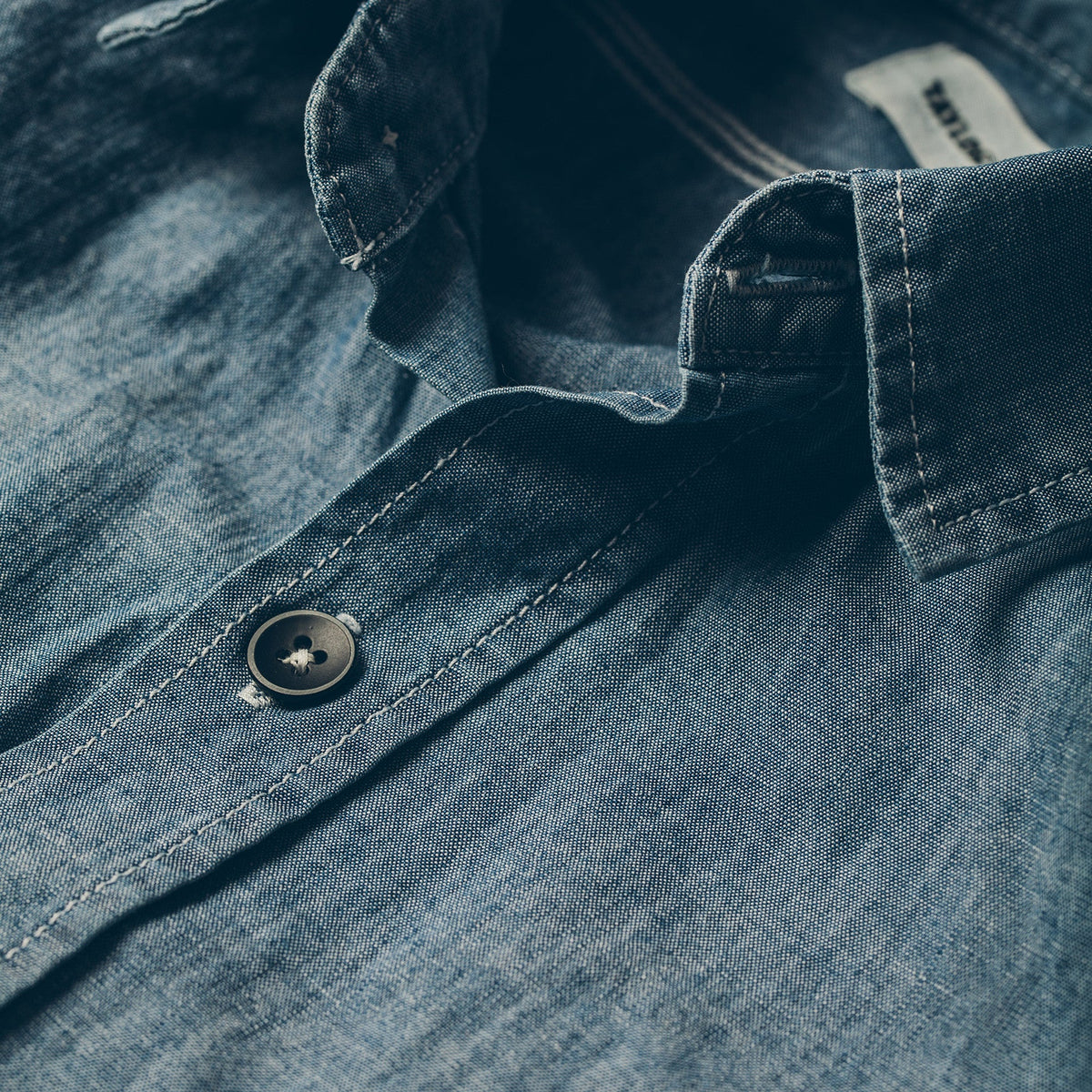 The Utility Shirt in Sea Washed Chambray