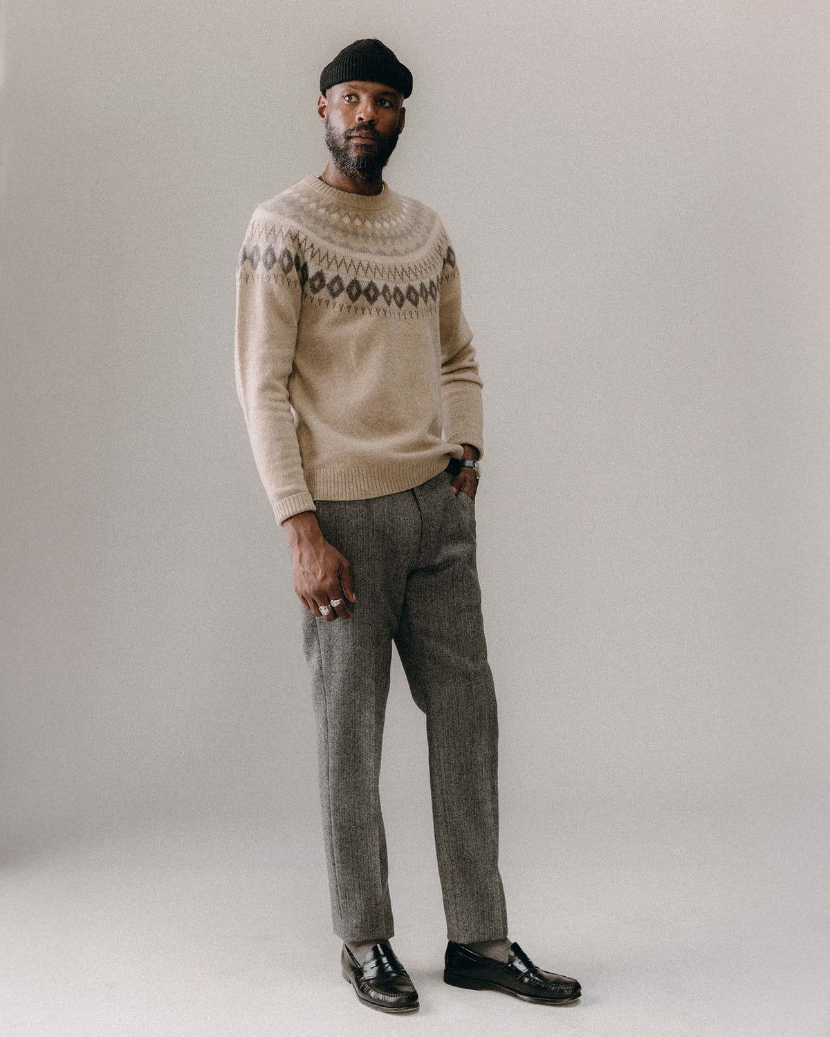 The Magnus Sweater in Natural