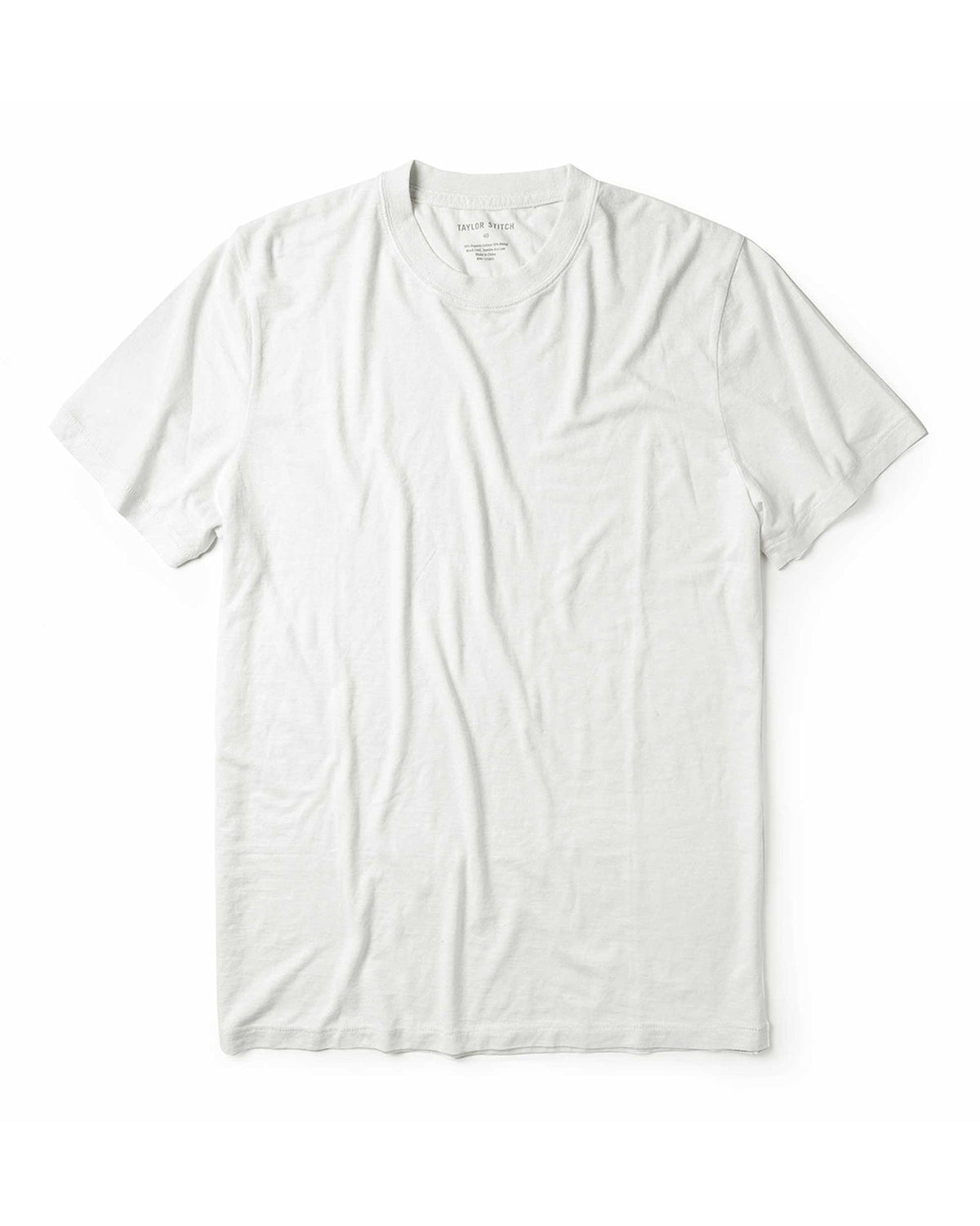 The Cotton Hemp Tee in Natural