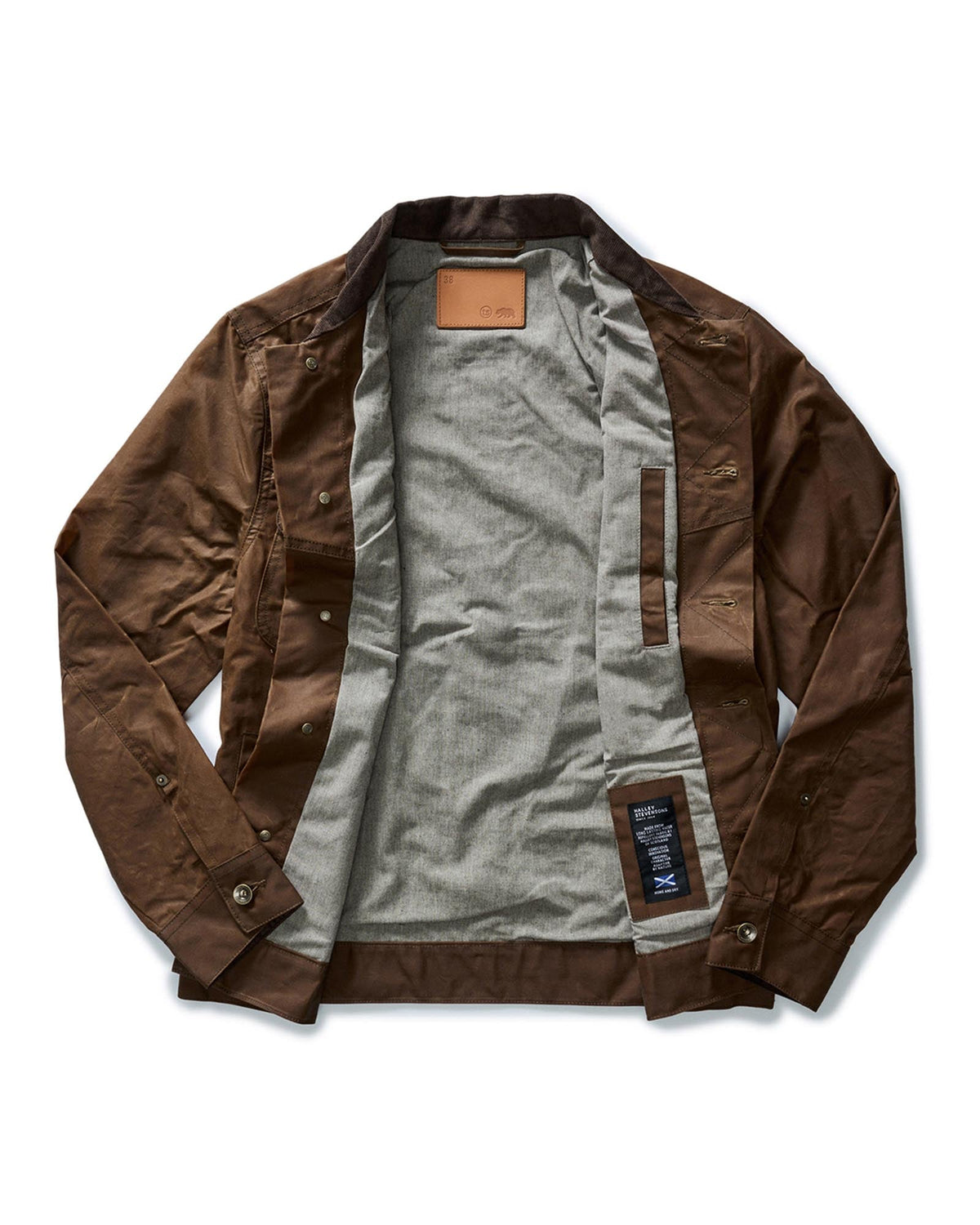 The Long Haul Jacket in Dark Khaki Waxed Canvas