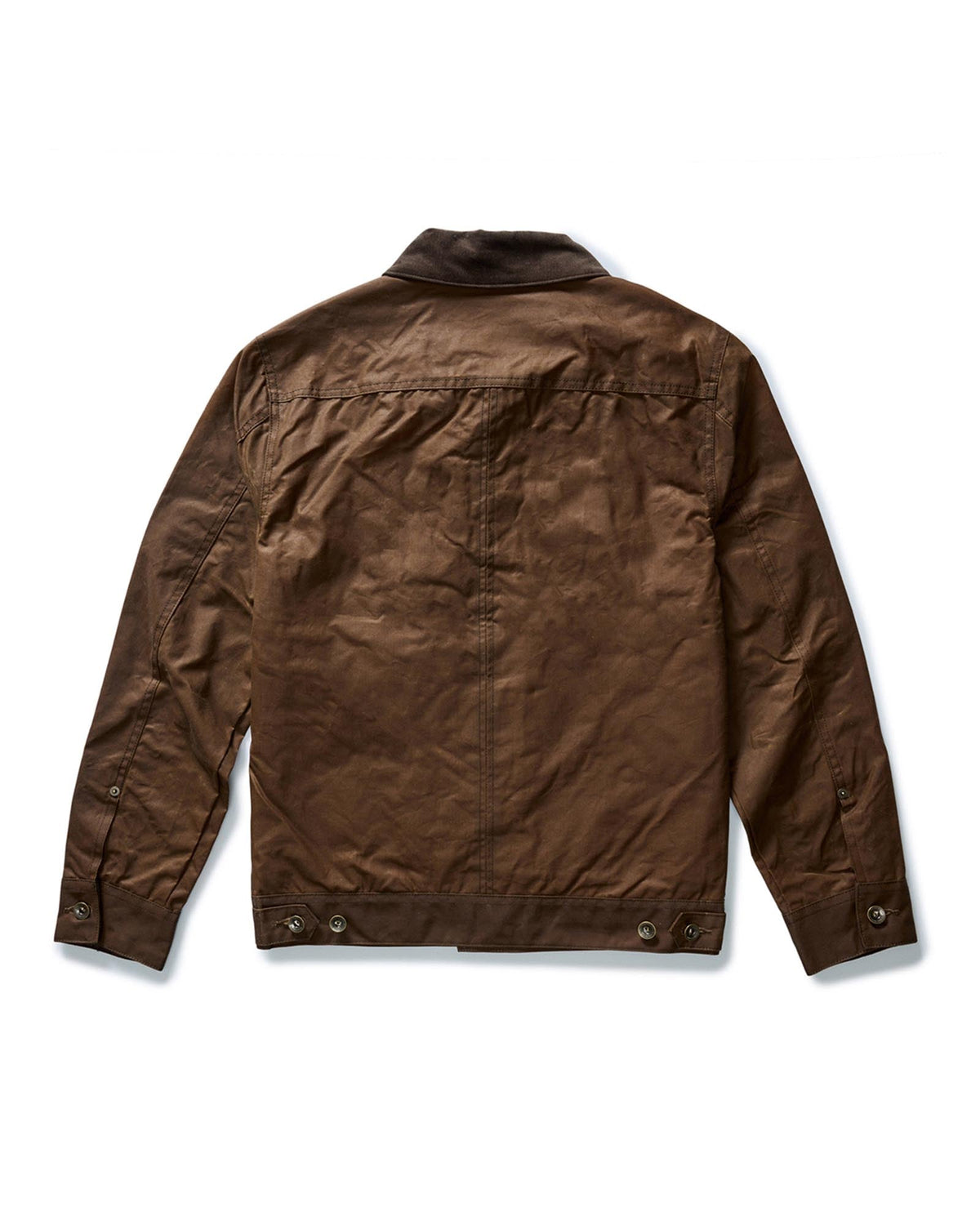 The Long Haul Jacket in Dark Khaki Waxed Canvas