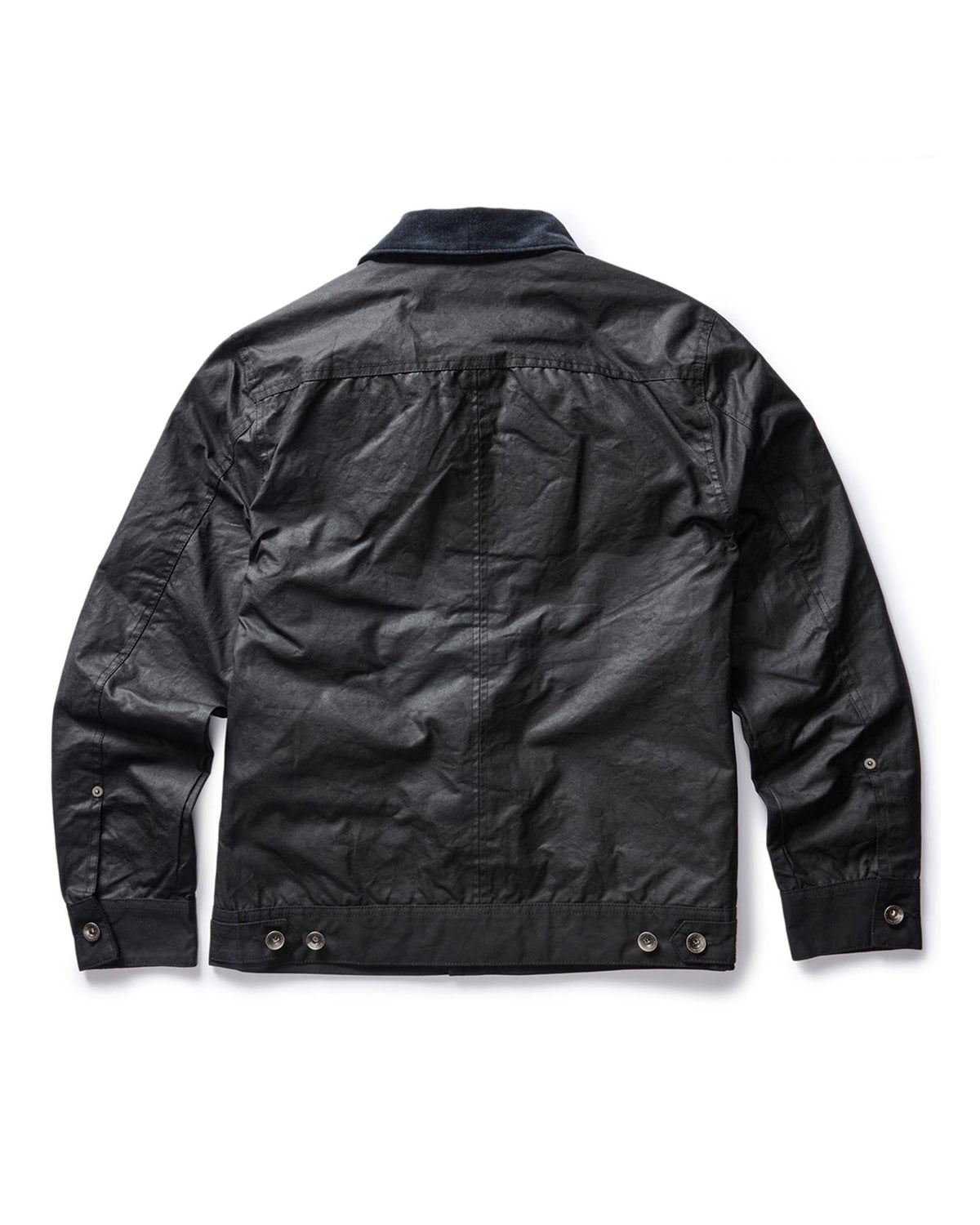 The Long Haul Jacket in Coal Waxed Canvas