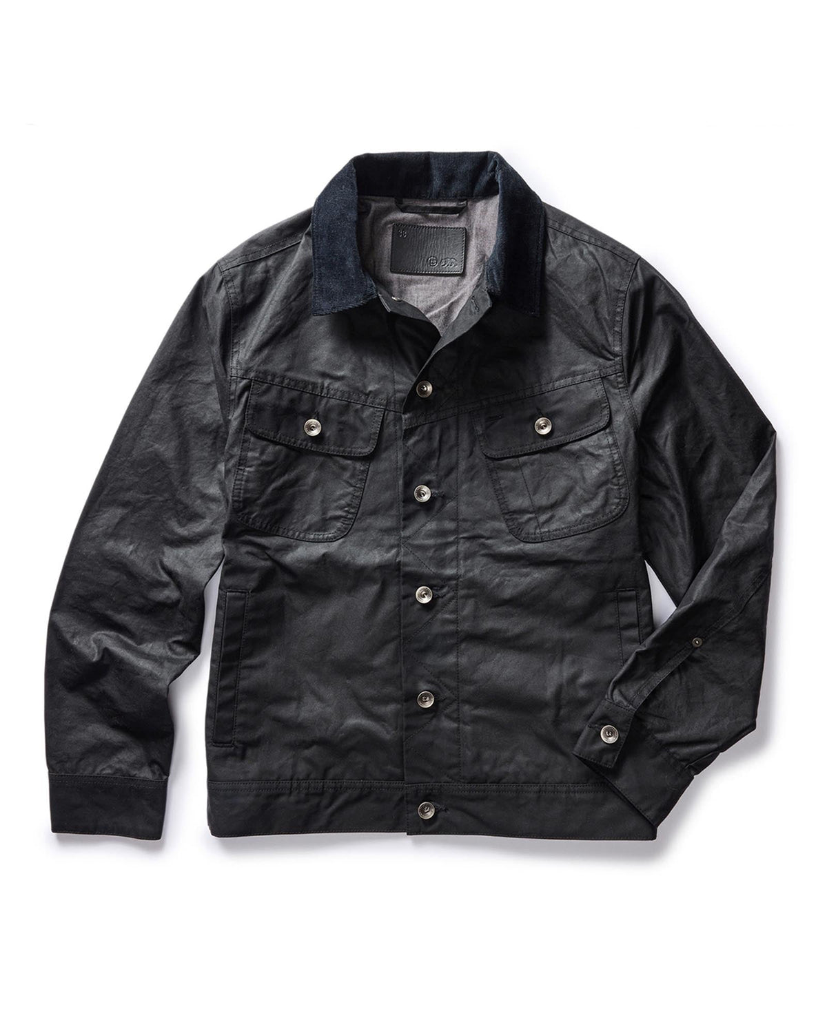 The Long Haul Jacket in Coal Waxed Canvas