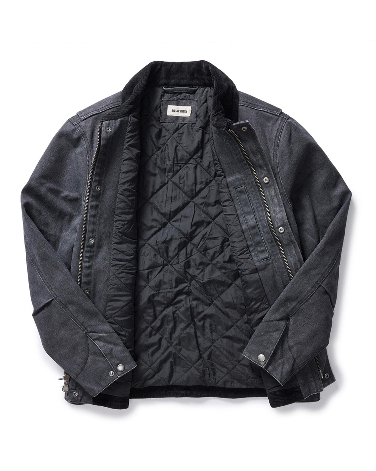 The Workhorse Jacket in Coal Chipped Canvas