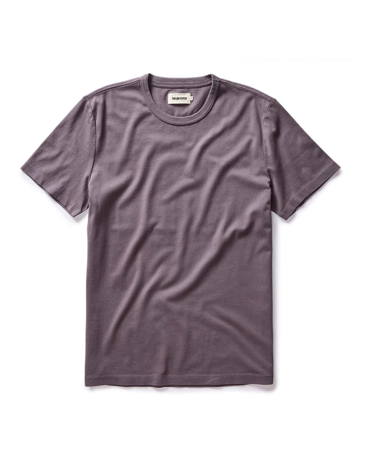 The Organic Cotton Tee in Dried Plum
