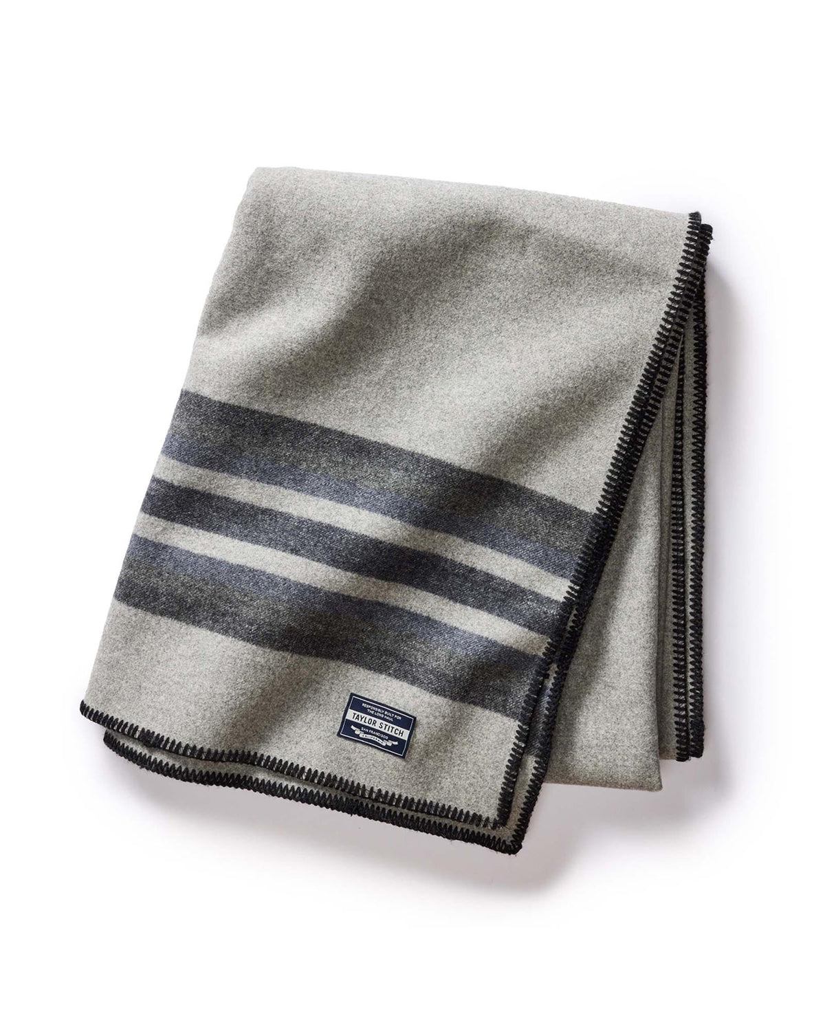 The Wool Blanket in Bay Stripe