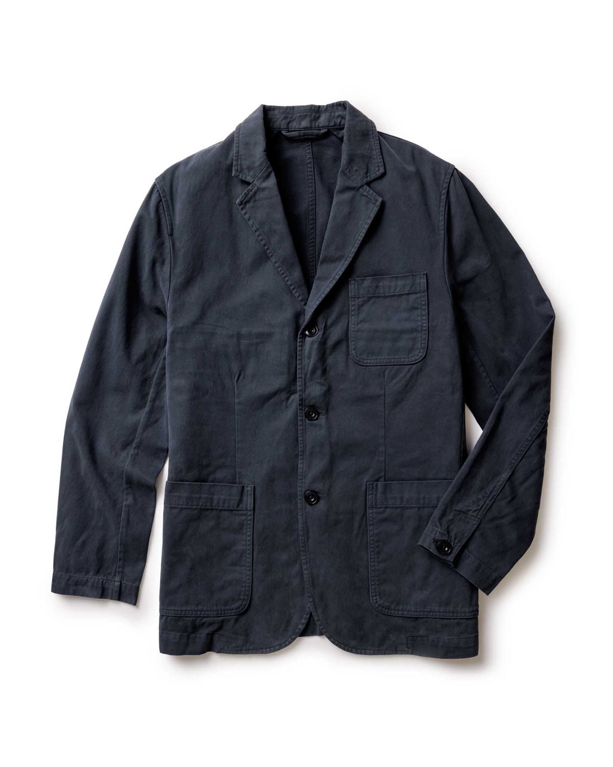 The Foundation Sportcoat in Organic Navy Twill