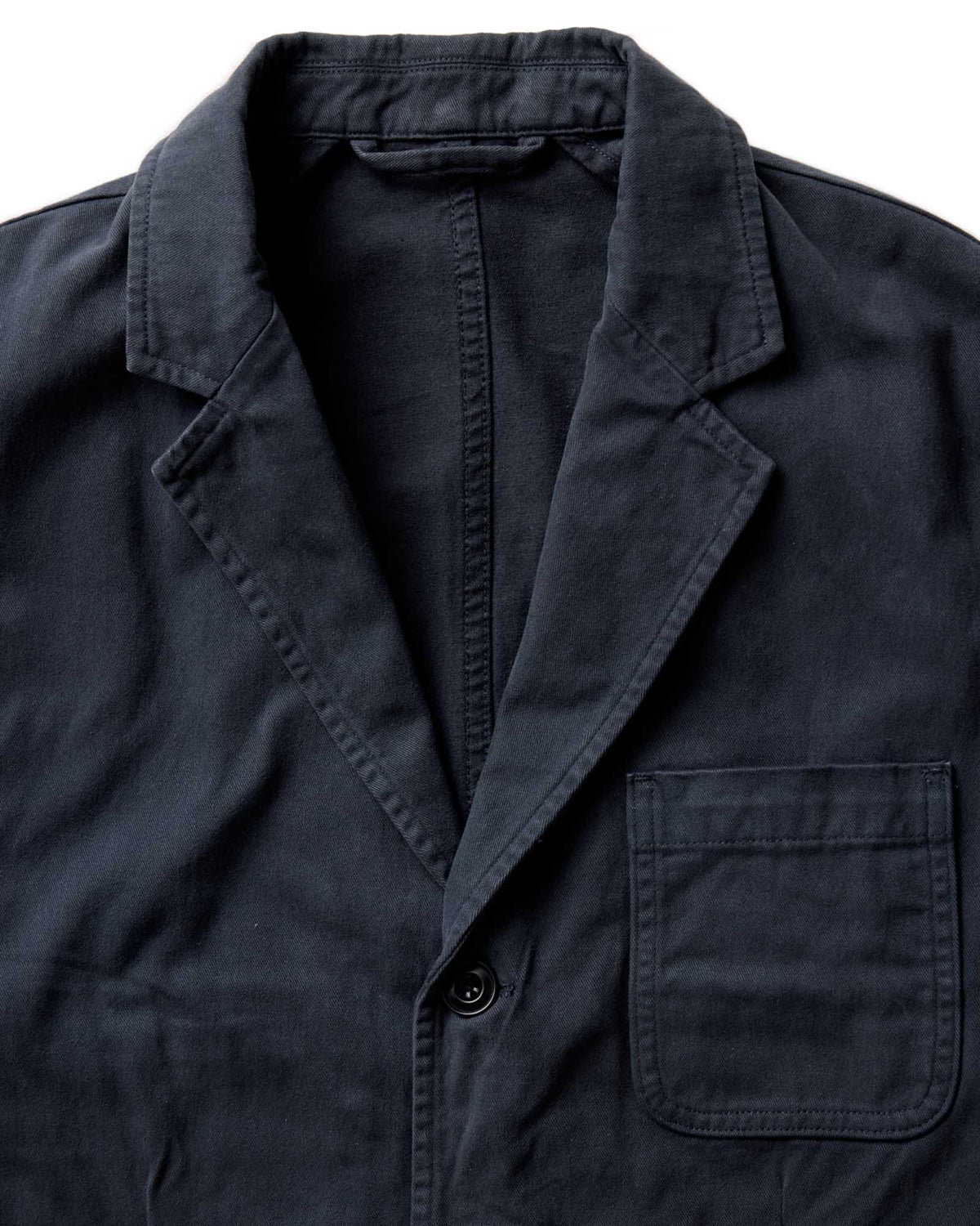 The Foundation Sportcoat in Organic Navy Twill