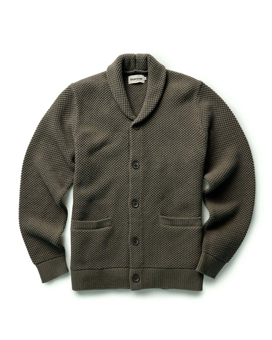 The Crawford Sweater in Fatigue Olive
