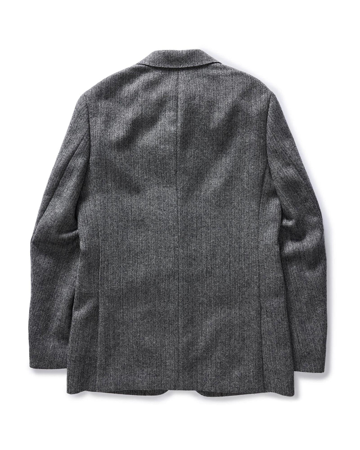 The Stevens Sportcoat in Slate Herringbone Wool