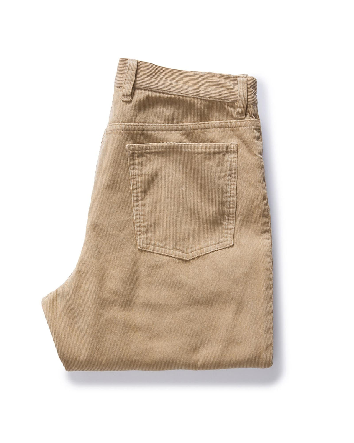 The Democratic 5-Pocket Pant in Washed Khaki Corduroy