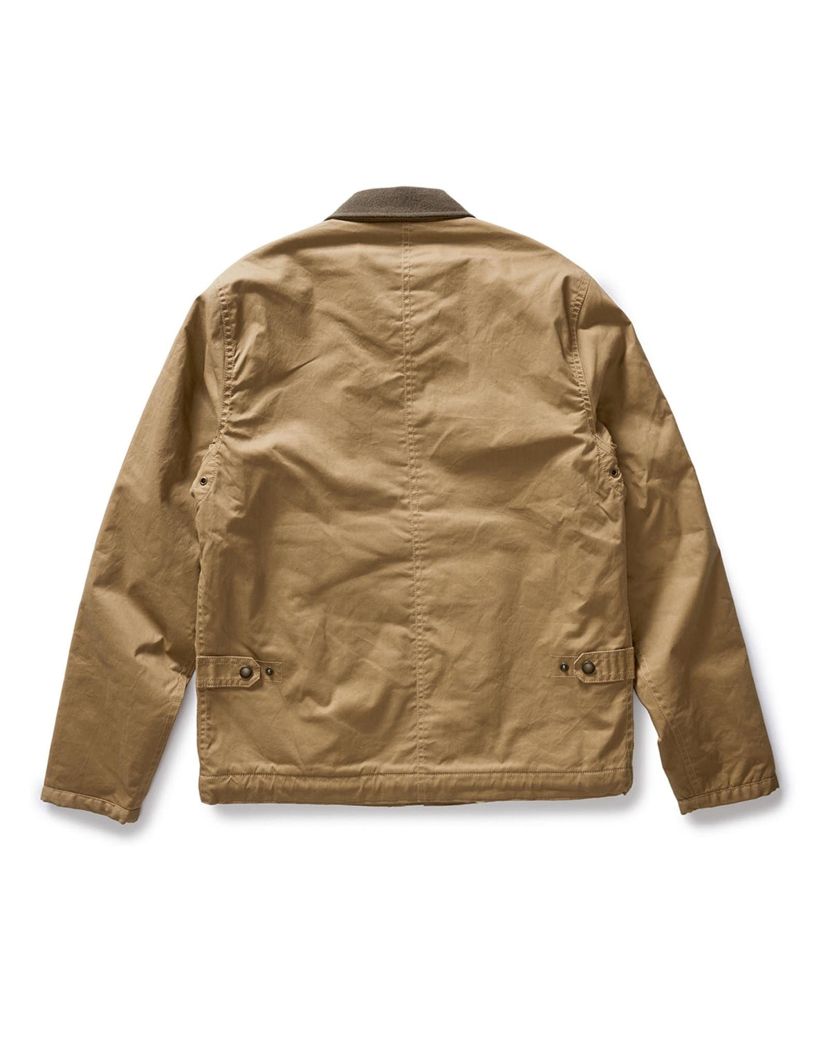 The Deck Jacket in Khaki Dry Wax