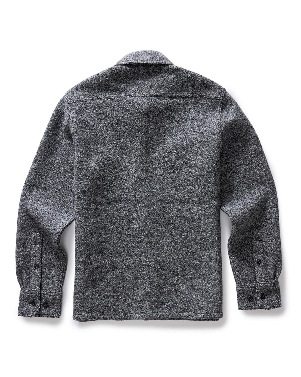 The Connor Overshirt in Heather Ash Boucle