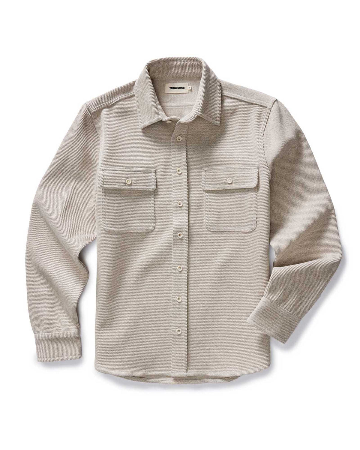 The Ledge Shirt in Flax Twill