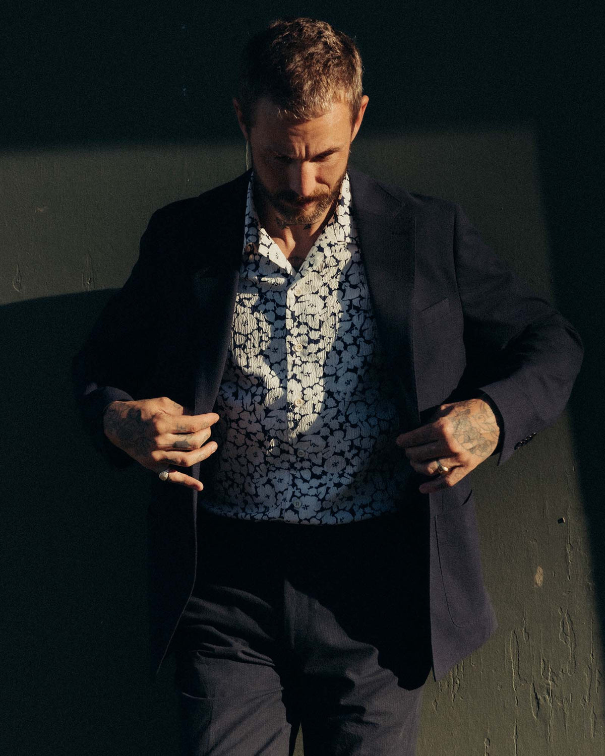 The Hawthorne Shirt in Shadow Floral