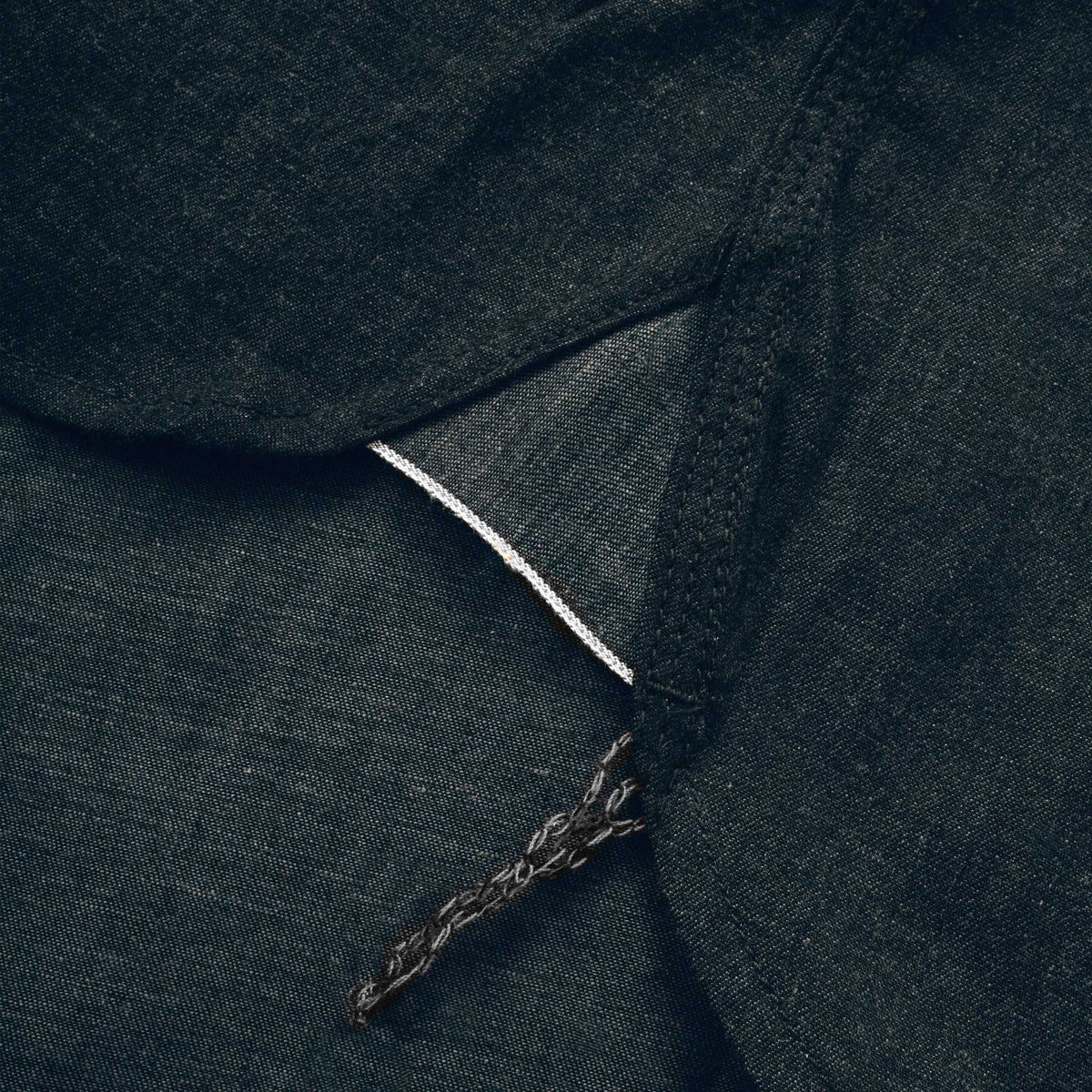 The Utility Shirt in Yoshiwa Black Selvage