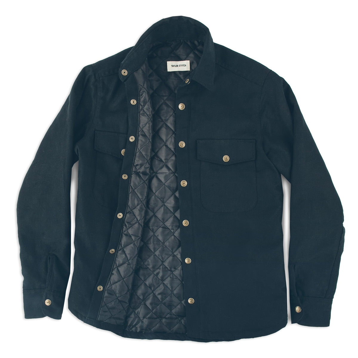 The Task Jacket in Black Canvas