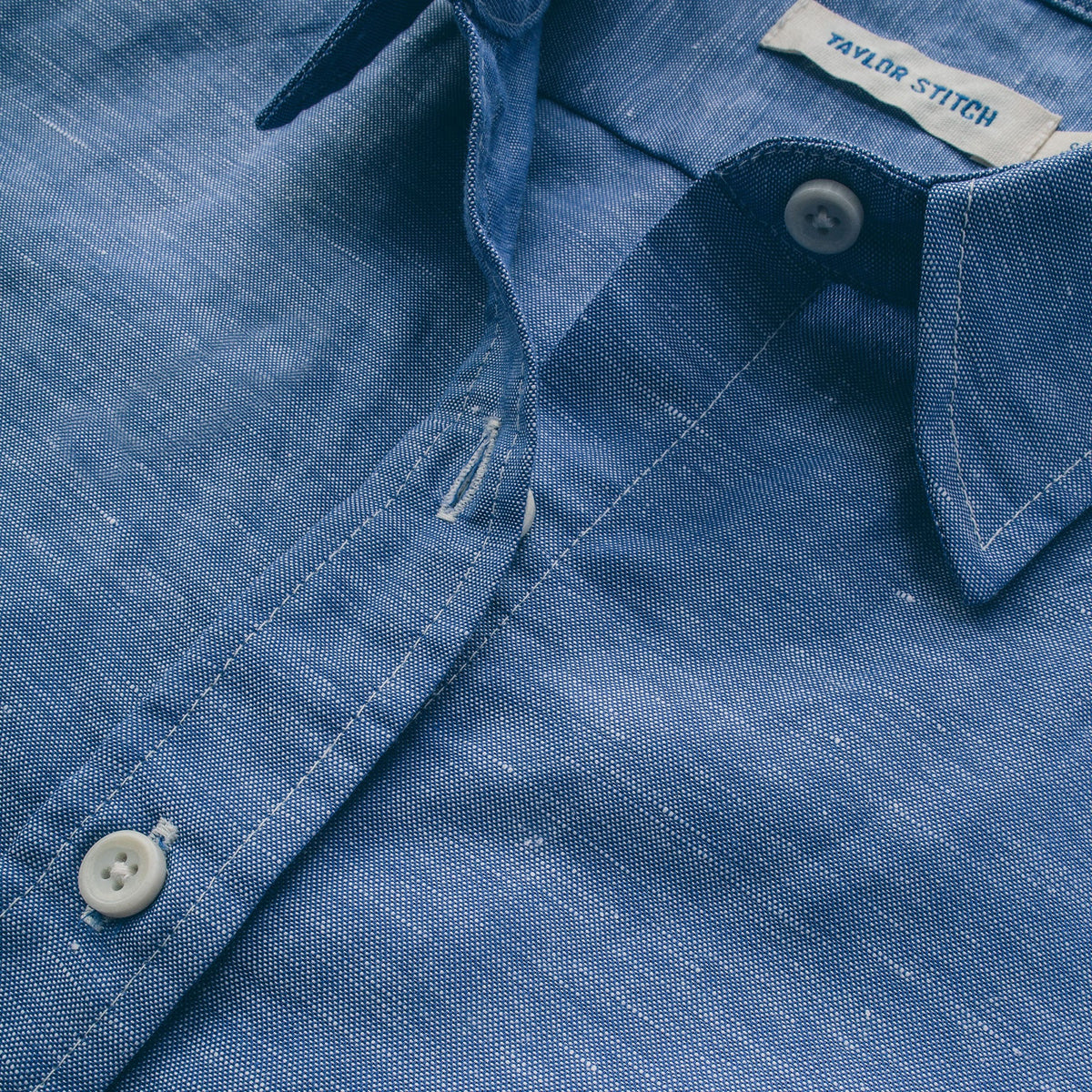 The Katherine in Azure Cotton & Linen