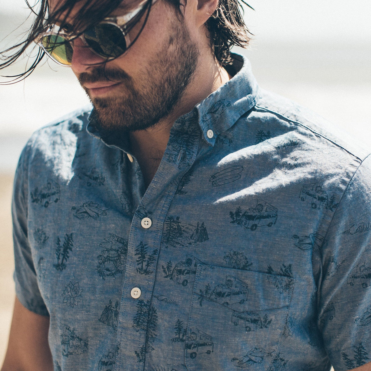 The Popover in Navy Aloha