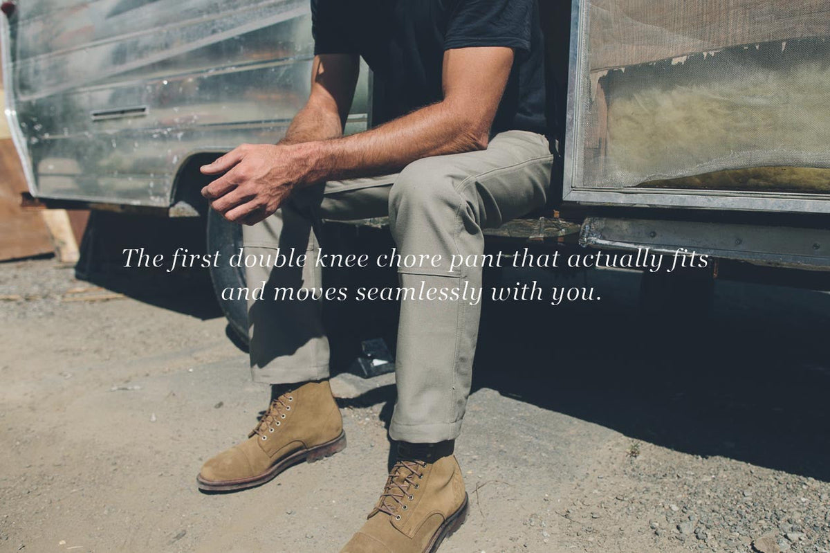 The Chore Pant in Camel