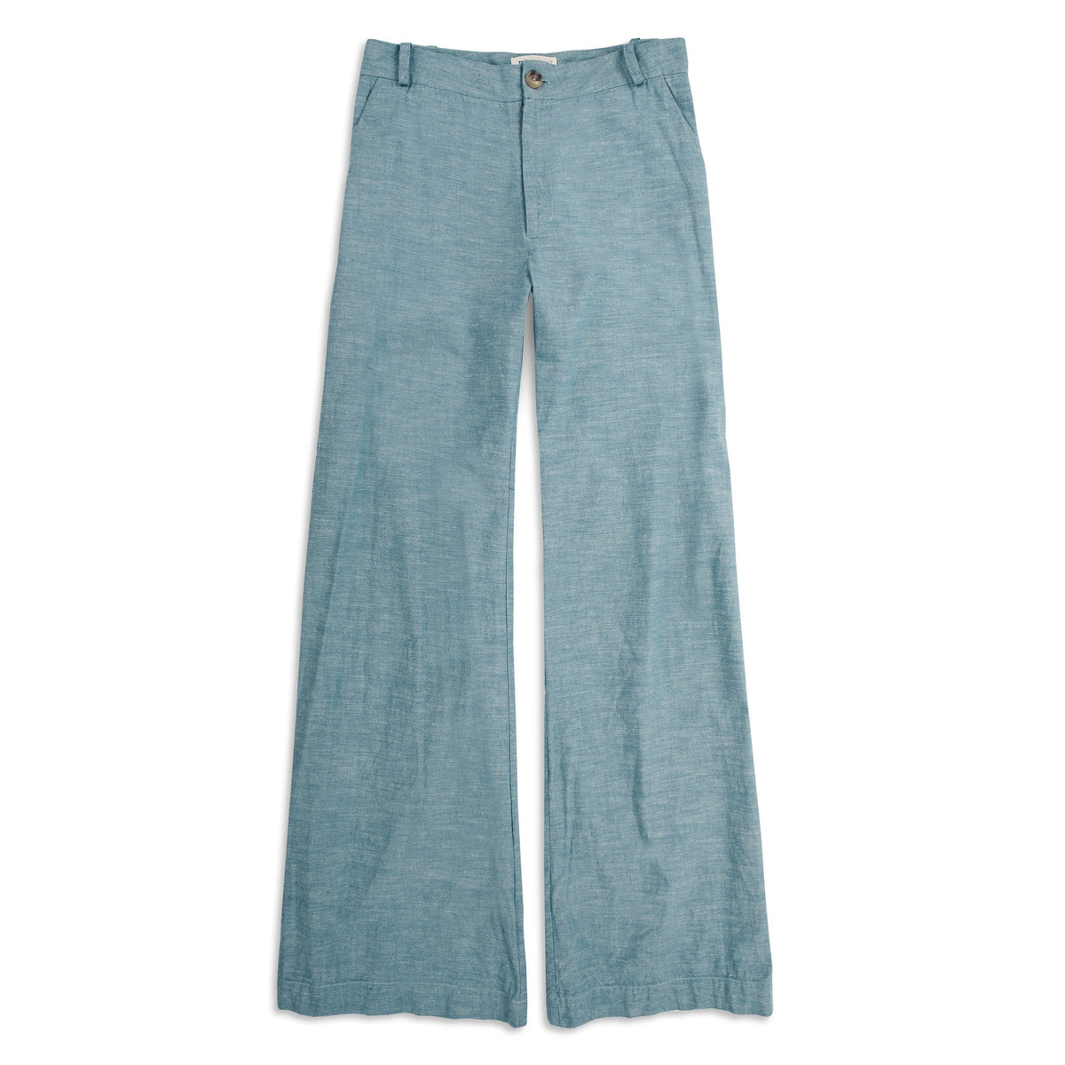 The Greenwich Pant in Washed Chambray