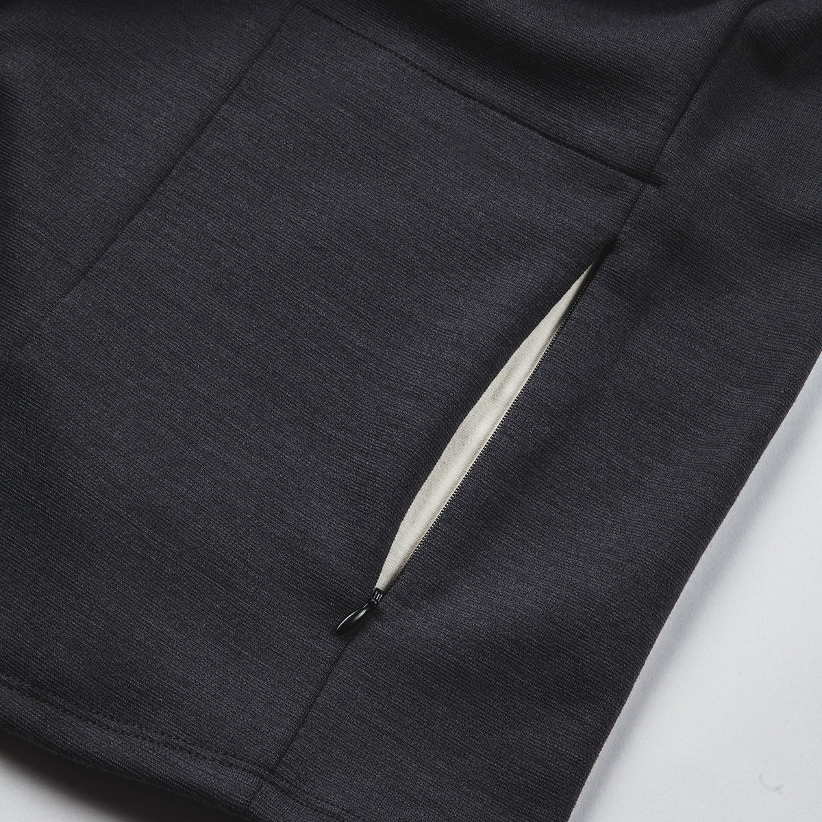 The Merino Henley in Charcoal