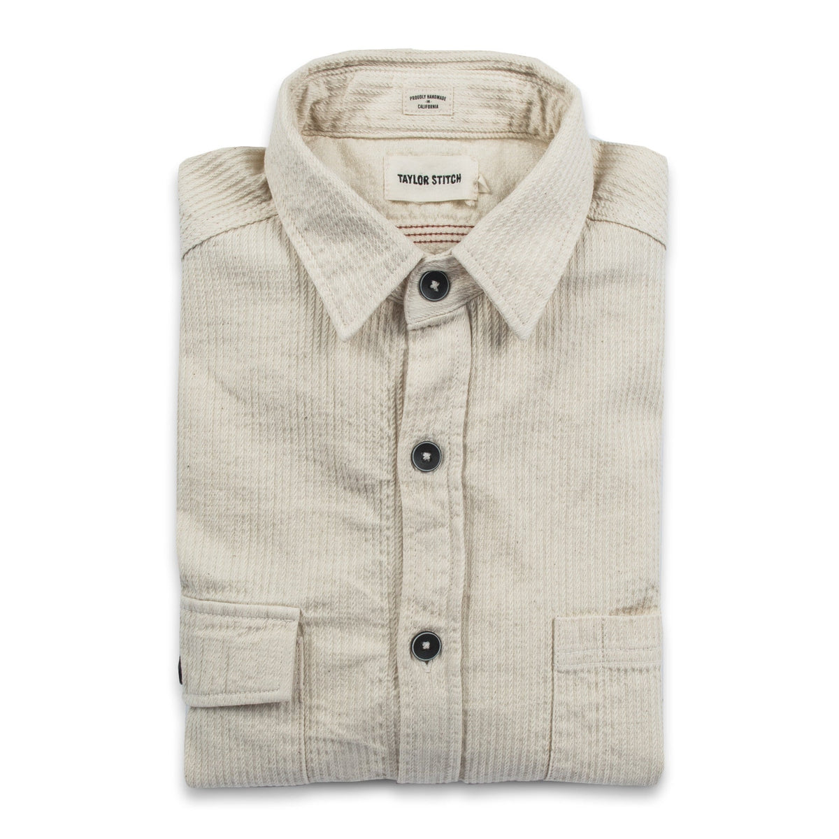 The Utility Shirt in Cone Mills Corded Natural
