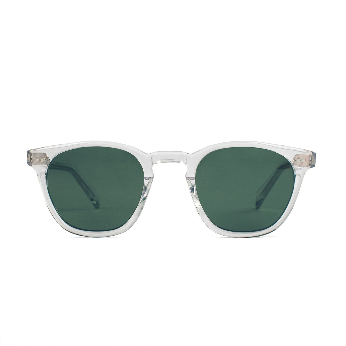 The Legend in Crystal with Bottle Green Lenses