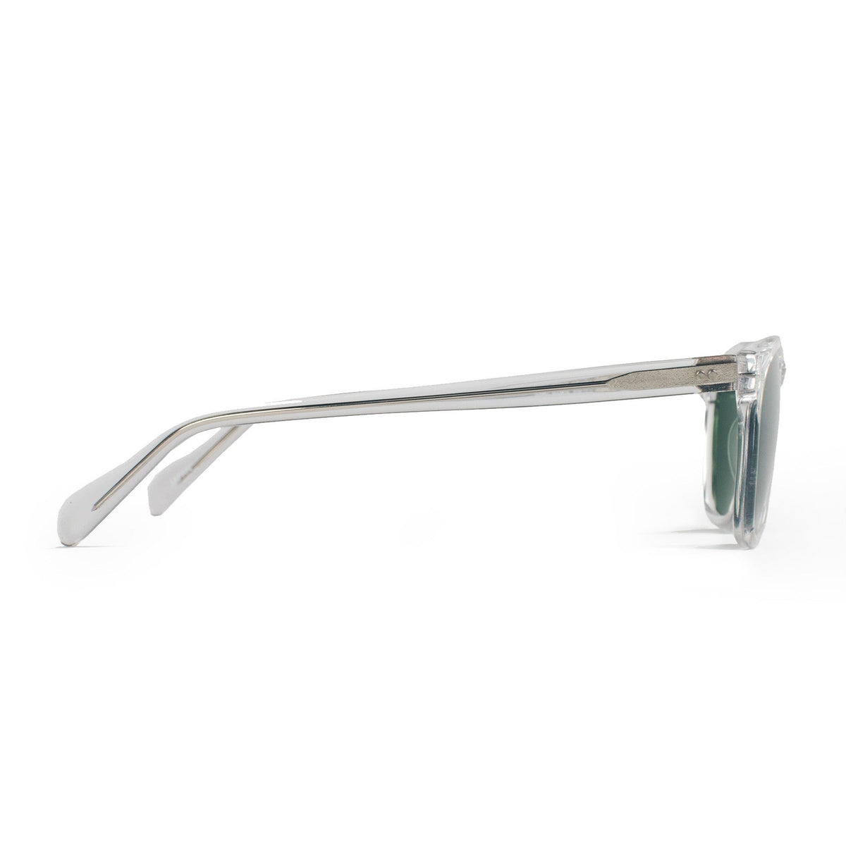 The Legend in Crystal with Bottle Green Lenses