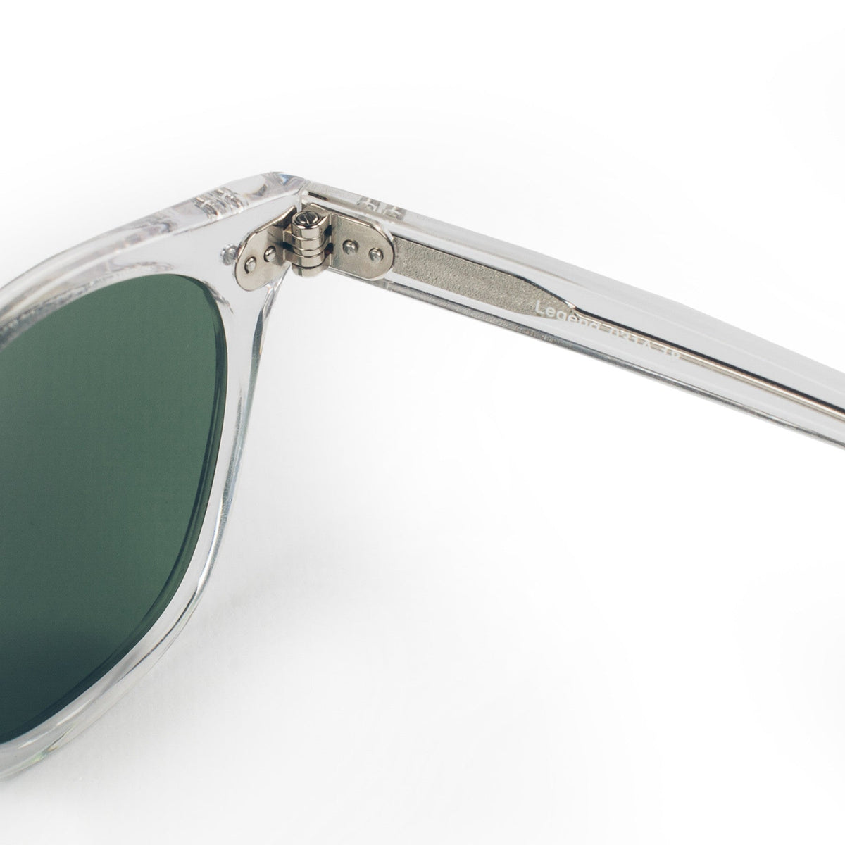 The Legend in Crystal with Bottle Green Lenses