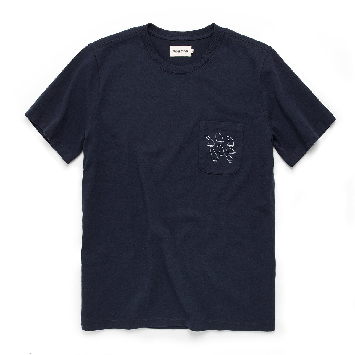 The Heavy Bag Tee in Daily Fins