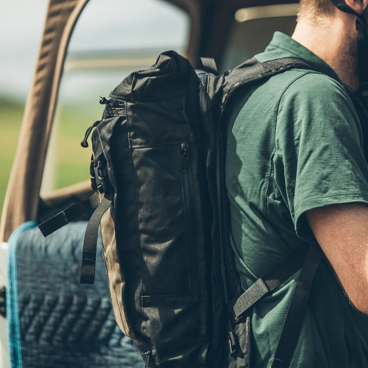 The Hydration Pack in Oak Waxed Canvas