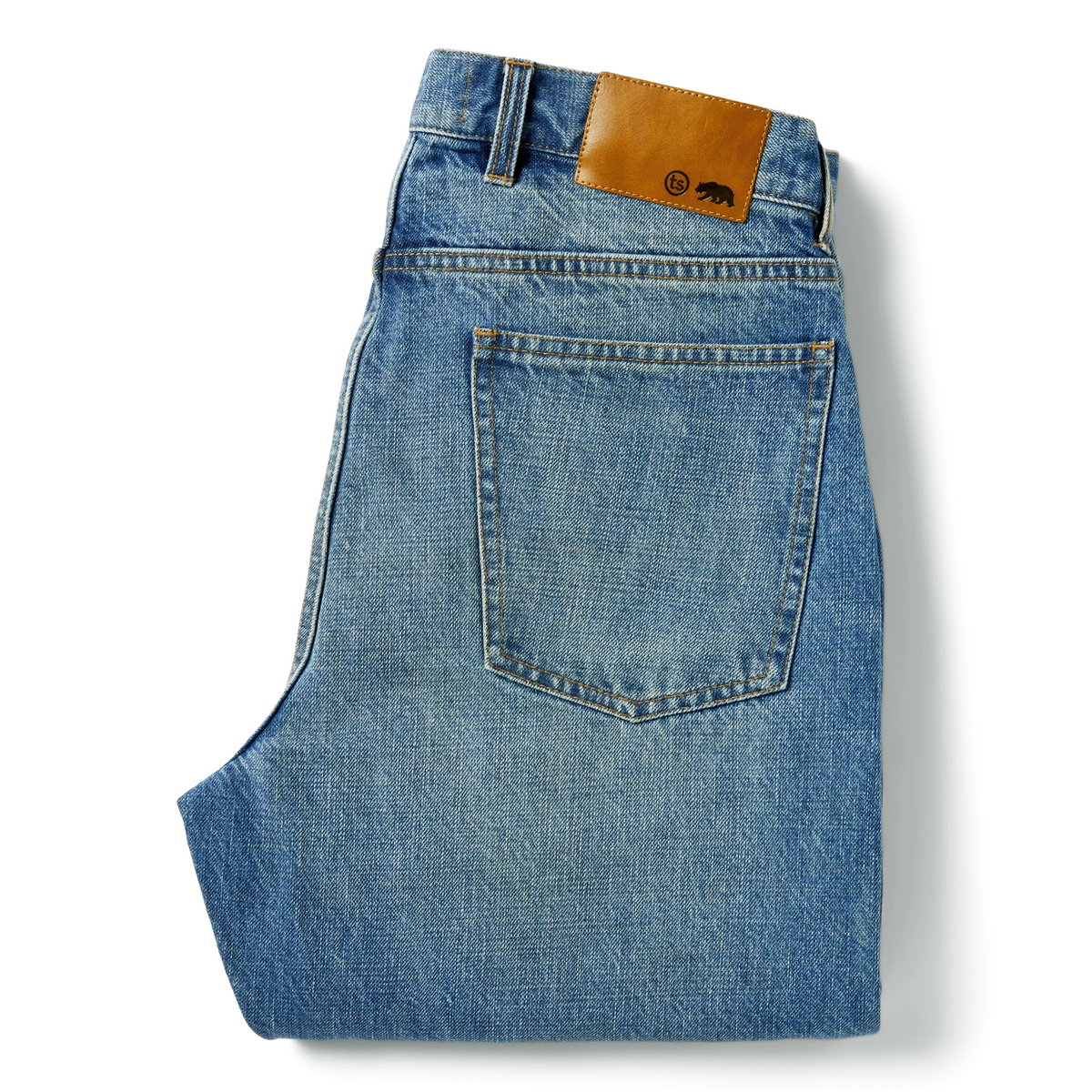The Democratic Jean in Patch Wash Selvage