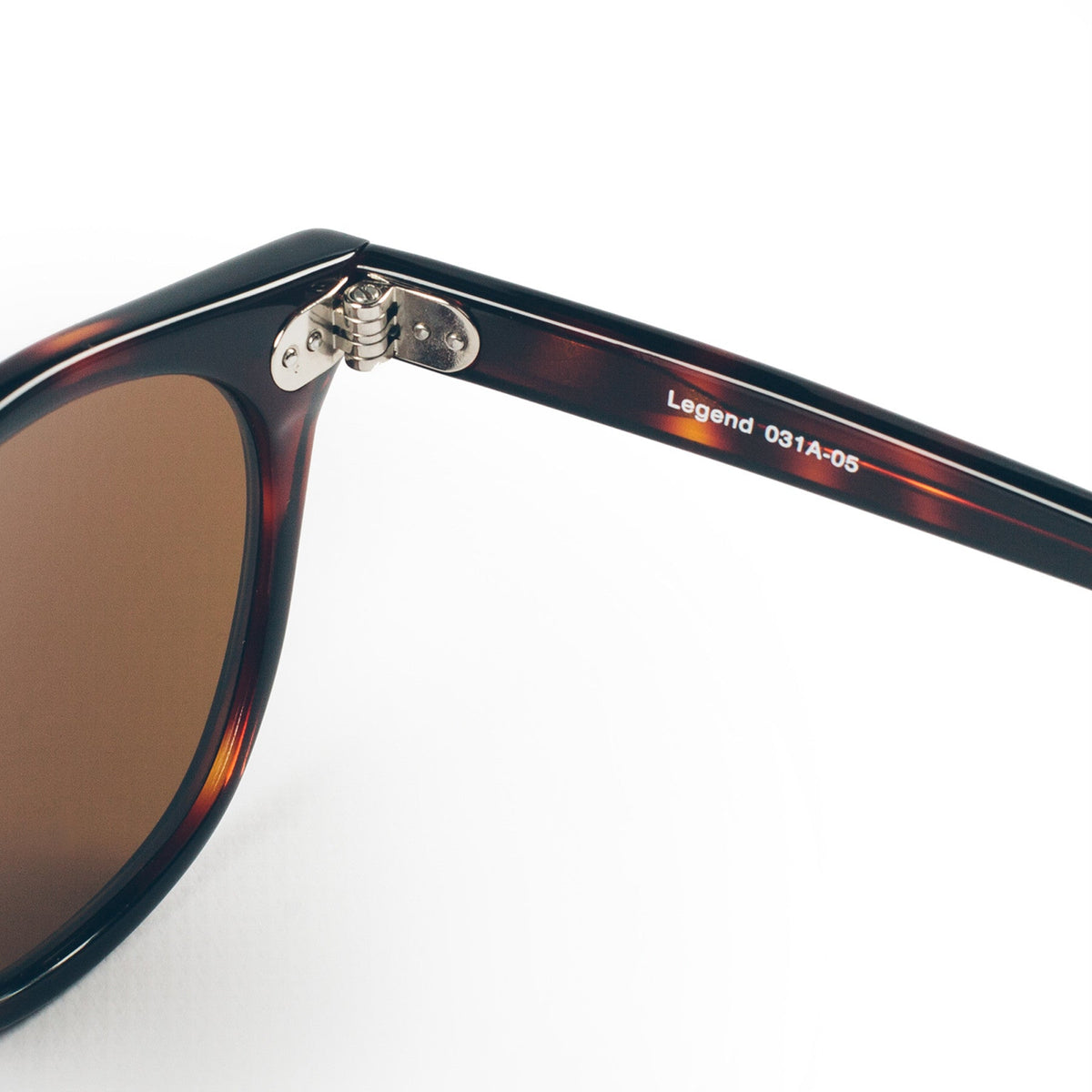 The Legend in Brown Tortoise with Amber Lenses