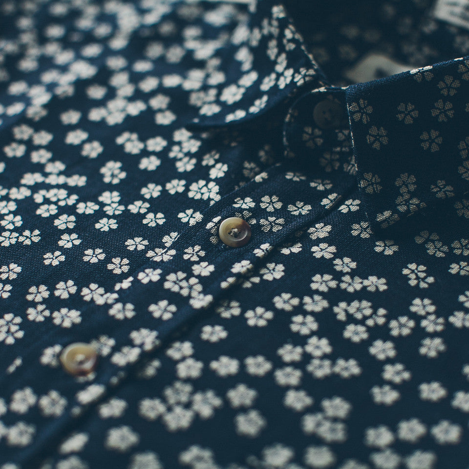 The California in Indigo Cherry Blossom