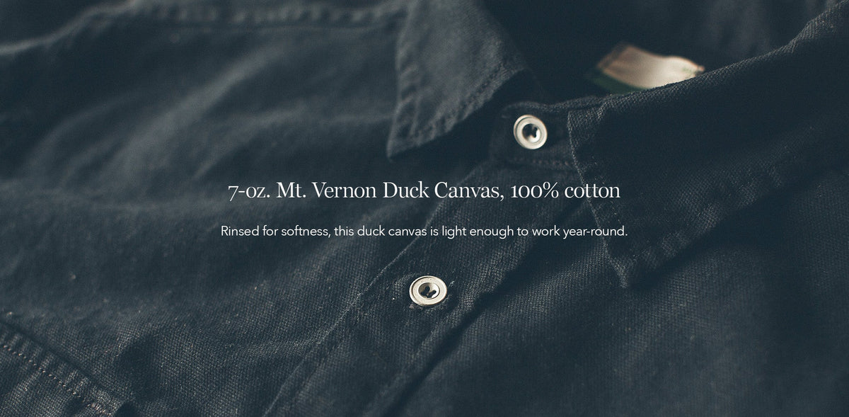 The Chore Shirt in Coal