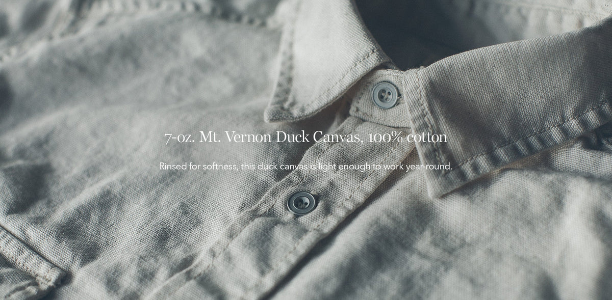 The Chore Shirt in Natural