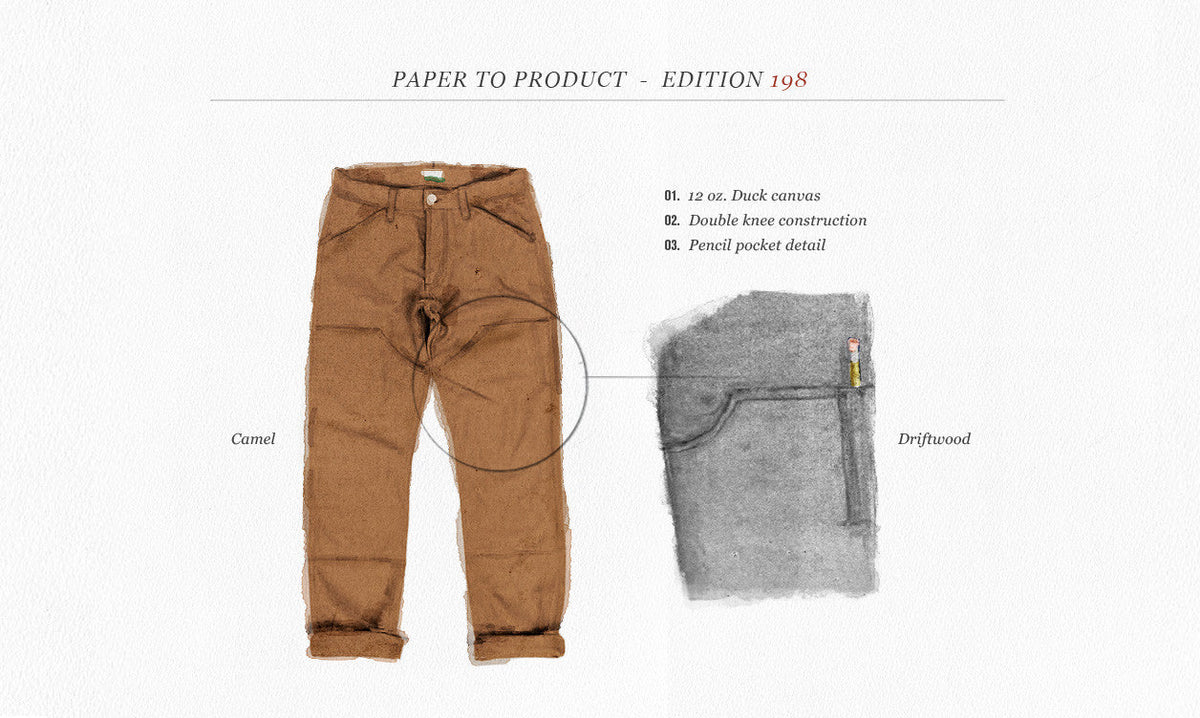 The Chore Pant in Ash