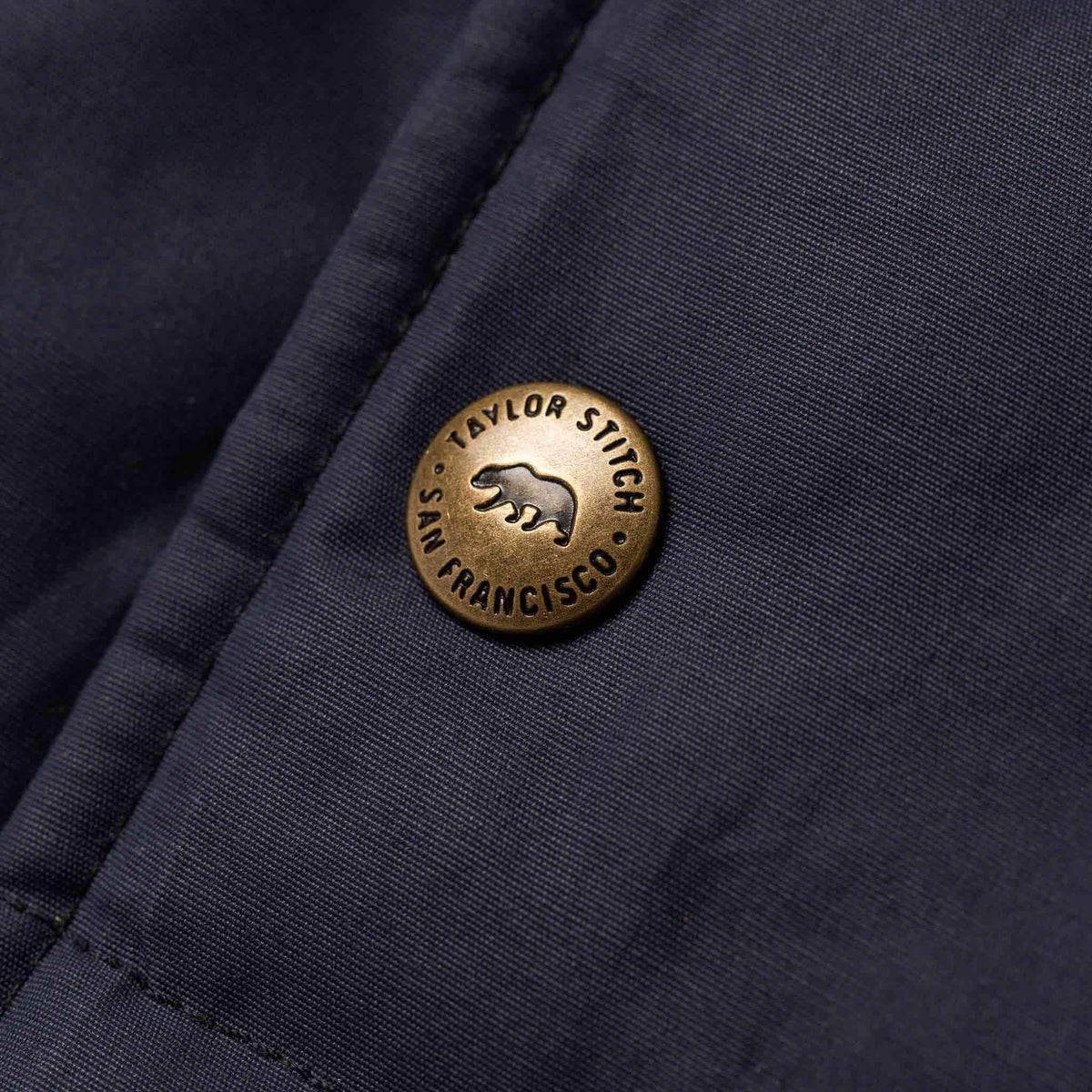 The Garrison Shirt Jacket in Navy Dry Wax
